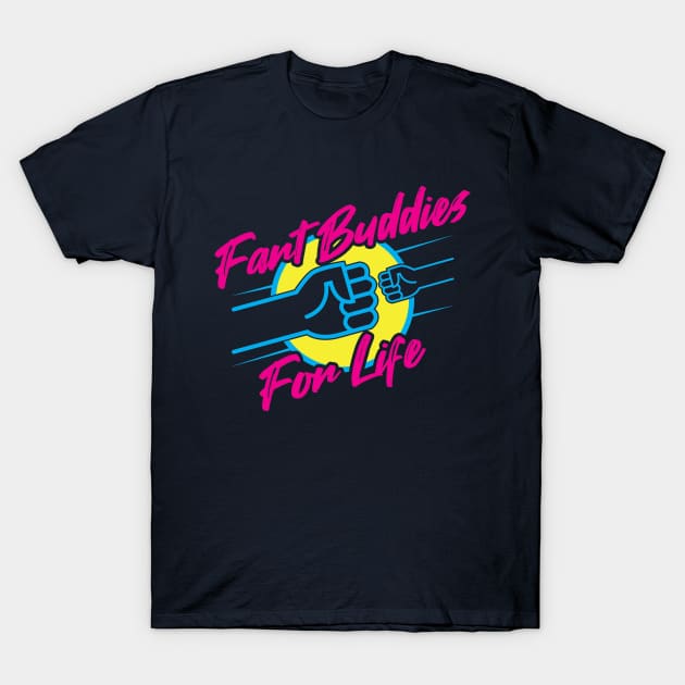 Fart Buddies T-Shirt by Wondrous Elephant